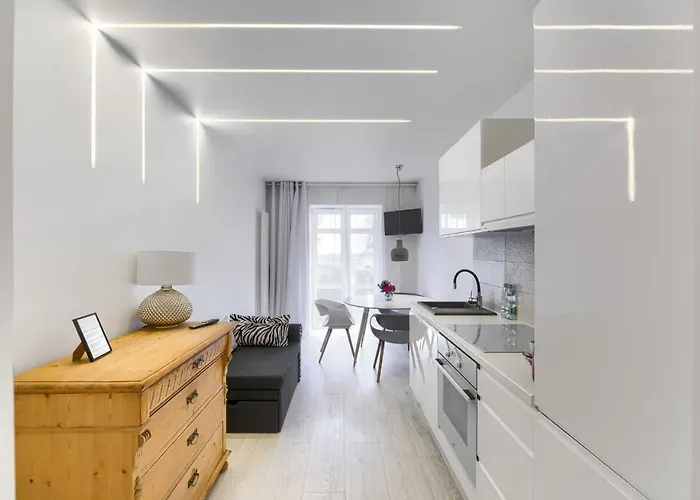 Apartment 200 No.1 Ogrod, Parking W Centrum Stettin